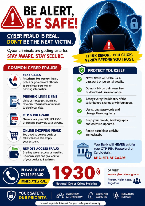 Cyber Fraud Alert